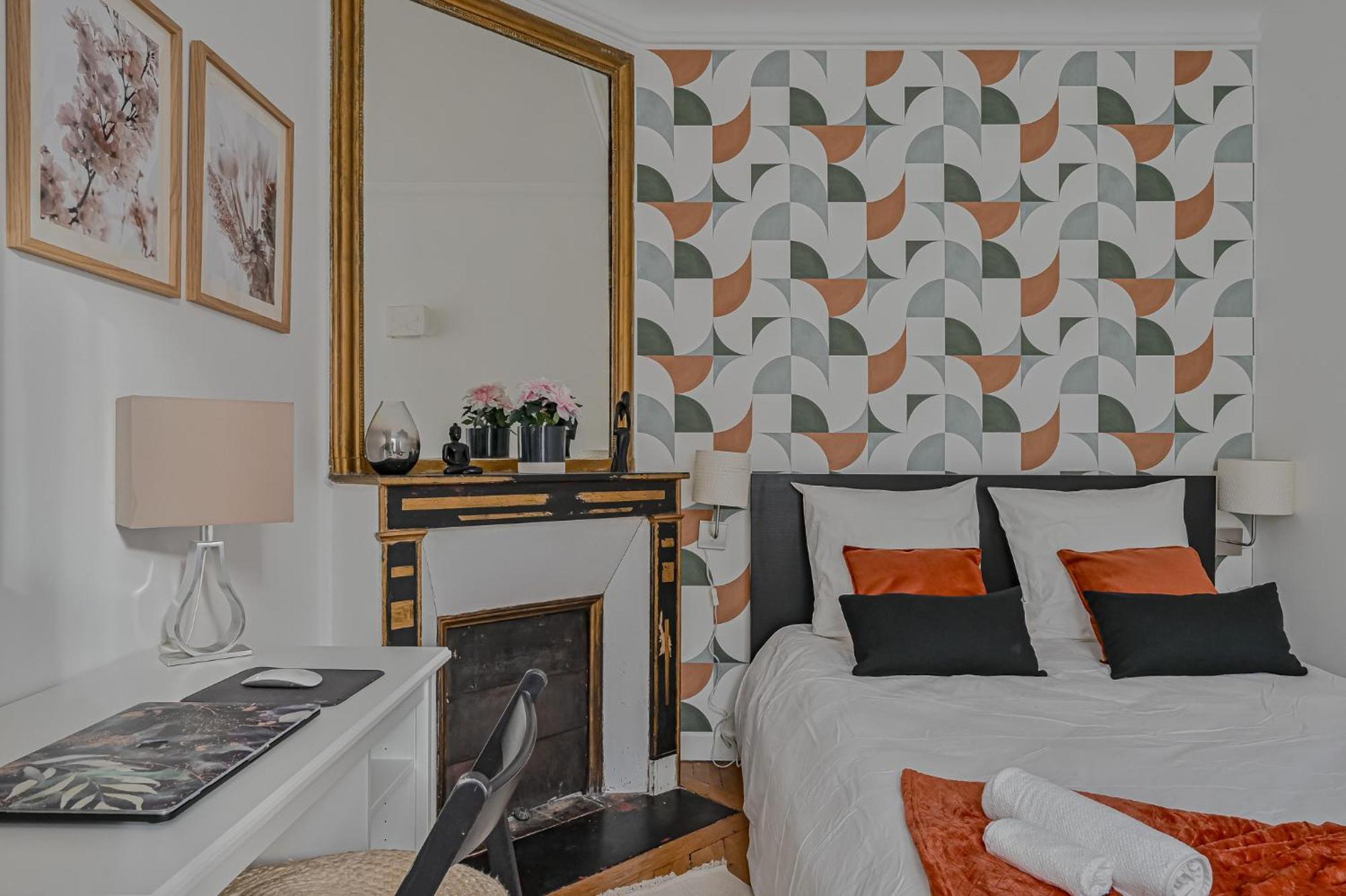 Le Poetique Niche Au Pied Du Sacre-Coeur Appartement Parijs Buitenkant foto