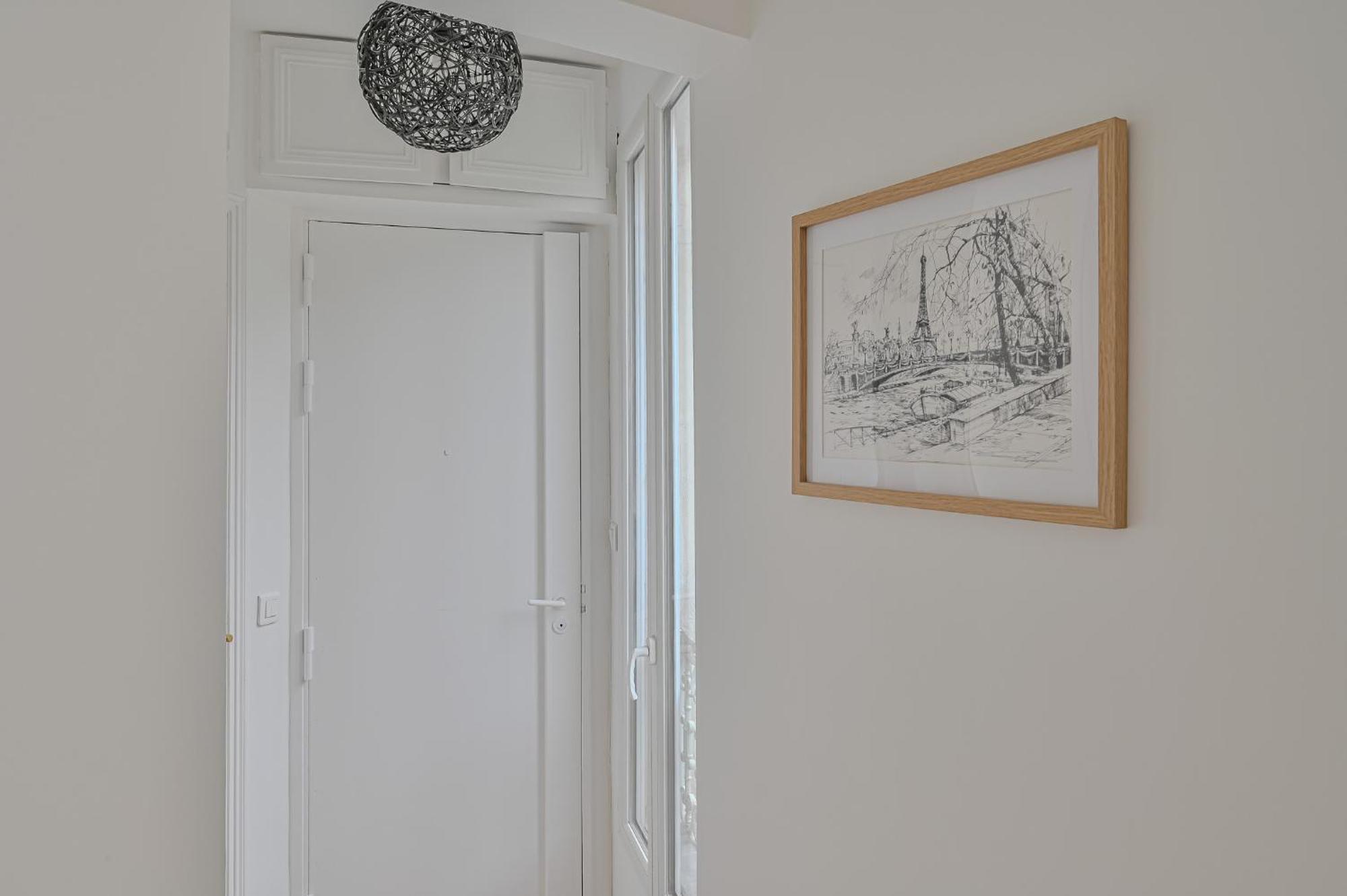 Le Poetique Niche Au Pied Du Sacre-Coeur Appartement Parijs Buitenkant foto