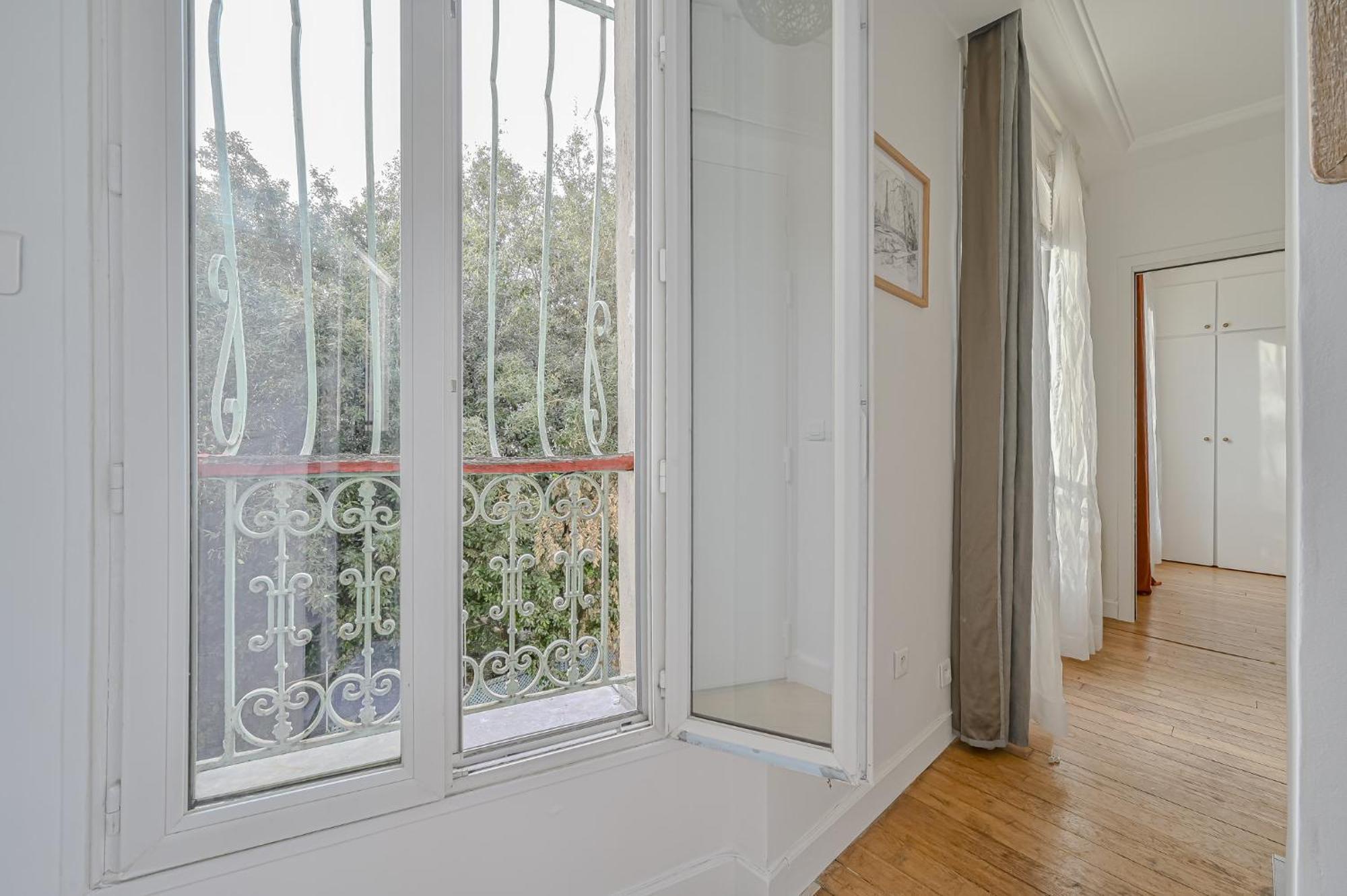 Le Poetique Niche Au Pied Du Sacre-Coeur Appartement Parijs Buitenkant foto